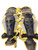 Used Mizuno SAMURAI SHIN GUARDS Catchers Leg Guards Black And Yellow Adult 11760-S000090776 View 1