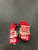 Used Warrior HYPNO IV Lacrosse Gloves Mens Red 12" 11726-S000295014 View 2