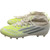 Used Adidas A IH1772 Soccer Cleats White And Optic Yellow Senior 6 View 2