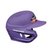 Used Rawlings Batting Helmet No Mask Purple Medium 11218-S000424559 View 2
