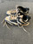 Used Rawlings BASEBALL CLEATS BB/SB Cleats White Junior 04 11614-S000235008 View 2