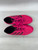 Used Adidas Soccer Cleats Pink And Black Junior 03 11836-S000037468 View 2