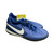 Used, Nike, TIEMPO, Soccer Indoor Shoes, Navy Blue, Junior 04 View 1