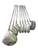 Used TiTech XGEN II Womens Package Set RH Grey And Pink 9 Piece 11862-S000094017 View 1