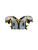 Used Riddell POWER CPX FB Shoulder Pads None 2X 11512-S000235327 View 1