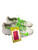 Used Nike Jr FB Cleats Green And White Junior 06 11721-S000282772 View 1