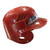 Used Rawlings 6 1/4 - 6 7/8 Batting Helmet No Mask None One Size 11776-S000400505 View 2