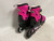 Used Rollerblade MICROBLADE G ADJ 2-5 Junior Rec Fitness Skates Pink Adjustable 11855-S000202327 View 4