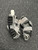 Used Brine CLUTCH ARM GUARD Lacrosse Arm Pads/Guards Black And Grey XS 11162-S000451587 View 2