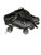 Used Riedell R3 Senior Roller Quad Skates Black Senior 9 11768-S000235497 View 5