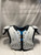Used Champro FALCON FB Shoulder Pads White MD 11490-C000271967 View 2