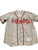 Used Majestic BRAVES 44 AARON BB/SB Jersey Grey XL 11884-S000062697 View 2