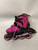 Used Rollerblade MICRO BLADE Junior Rec Fitness Skates Pink Adjustable 11895-S000026796 View 3
