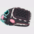 Thumb of a black/mint/pink 12-inch Rawlings Sure Catch softball glove View 4