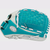 Thumb of a 12.5-inch white/teal Rawlings Shut Out faspitch softball glove View 4