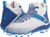 New Under Armour UA HIGHLIGHT HAMMER MC Adult FB Cleats White And Royal Blue Senior 8 11890-S000142239 View 1