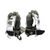 Used STX CELL VI Lacrosse Gloves Mens White LG 11458-S000126596 View 2