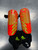 Used Adidas PREDATOR Soccer Shin Guards Junior Orange MD 11945-S000251344 View 1