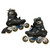 Used Sportek Roller Quad Skates Black Senior 6 11484-S000302605 View 2