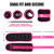 XPRT Fitness Ankle Weights Pair, Pink View 3