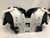 Used Riddell WARRIOR IV FB Shoulder Pads White SM 11668-S000119669 View 2