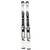 Used Rossignol PURSUIT 100 Mens DH Ski/Binding Black 163 cm 11484-S000302708 View 1