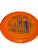 Used Innova Roadrunner SHAKEDOWN AT KIT CARSON Disc Golf Driver Orange 166g 11731-S000163809 View 1
