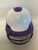 Used RIP-IT BLUE/WHITE Batting Helmet w/Mask White And Purple S/M 11823-S000038662 View 2