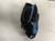 Used Easton FPT12 RH Throw Fastpitch Gloves Black And Carolina Blue 12" 11855-S000202437 View 2