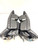 Used Warrior RITUAL G4 Goalie Leg Pads Junior Black 28" 11860-S000307922 View 3