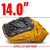 New FRANKLIN FIELDMASTER 14" LH CML/BRN GLOVE 11860-FRA22660L View 3