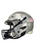 Used Riddell SPEED FLEX FB Helmet Grey LG 11613-S000181107 View 2