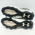 Used Under Armour LOCKED DOWN Adult FB Cleats White And Black Senior 12 11805-S000079501 View 5