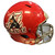 Used Riddell Victor-i Youth Football Helmet Red LG 11730-S000071132 View 1