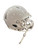 Used Riddell VICTOR FB Helmet White LG 11885-S000199264 View 2