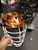 Used Cascade CHROME S Lacrosse Helmet Orange One Size 11162-S000452323 View 5