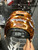 Used Cascade CHROME S Lacrosse Helmet Orange One Size 11162-S000452323 View 11