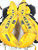 Used Koho PRO SERIES Goalie Leg Pads Senior Yellow 34" 11860-S000308044 View 6