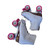 Used Chicago LADIES QUAD SKATES SZ6 Senior Roller Quad Skates White Senior 6 11708-S000193310 View 3