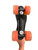 Used SKATEGEAR Senior Roller Quad Skates Black Senior 8 11307-S000264927 View 2