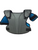 Used Nike VAPOR LT Lacrosse Shoulder Pads Grey XL YOUTH View 2