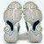 Used Jordan JORDAN 6 RINGS Basketball Shoes Y White And Black Junior 02 11805-S000079585 View 5