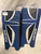 Used Bauer ROAD HOCKEY PADS Goalie Leg Pads Youth Navy Blue SM 11774-S000088003 View 2