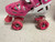 Used RollerDerby QUICK FIT Junior Roller Quad Skates Pink Adjustable 11855-S000202625 View 5