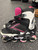 Used Rollerblade SG3 Senior Rec Fitness Skates Pink Adjustable 11162-S000452554 View 4