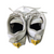 Used Nike VAPOR CLEATS SZ9.5 Adult FB Cleats White Senior 9.5 11617-S000344445 View 3