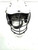 Used Cascade CPXR Lacrosse Helmet White One Size 11860-C000308140 View 3