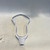 Used Maverik TACTIK 3 Mens Lacrosse Head White 11878-S000028004 View 2