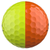 New Srixon Q-Star Tour 6 Divide Golf Balls Yellow/Orange- Dozen 11218-35C10369854 View 2