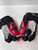 Used Nike SUPREME 70 Senior Gloves Black And Red 15" 11891-S000317654 View 2